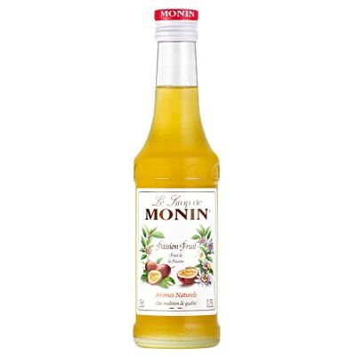 MONIN 2x Maracuja Sirup, 250 ml Flasche für Cocktails, zum Kaffee oder Kochen MONIN 2x Maracuja Sirup, 250 ml Flasche für Cocktails, zum Kaffee oder Kochen