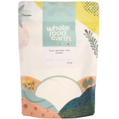Wholefood Earth Xanthan Gum Lebensmittelqualität – Vegan – Extra Fein – GMO frei – Natürlich – Glutenfrei – 250 g Wholefood Earth Xanthan Gum Lebensmittelqualität – Vegan – Extra Fein – GMO frei – Natürlich – Glutenfrei – 250 g