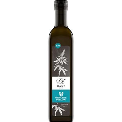 Ölmühle Solling BIO Hanföl nativ Hochwertiges kaltgepresstes Öl aus Bio-Hanfsamen. Hanföl mit mildem, nussigem Geschmack. Ideal auch zur Haut- und Haarpflege Inhalt: 500 ml Ölmühle Solling BIO Hanföl nativ Hochwertiges kaltgepresstes Öl aus Bio-Hanfsamen. Hanföl mit mildem, nussigem Geschmack. Ideal auch zur Haut- und Haarpflege Inhalt: 500 ml