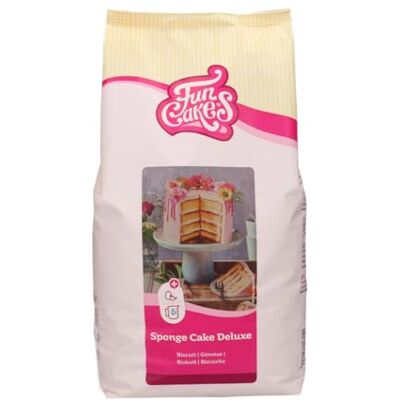 FunCakes Mix für Sponge Cake Deluxe Backmischung, 4 kg FunCakes Mix für Sponge Cake Deluxe Backmischung, 4 kg