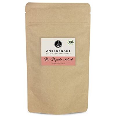 Ankerkraut Bio Paprika edelsüß, Paprika-Pulver BIO kaufen, ein Must-Have in der Küche, 250 g im Beutel Ankerkraut Bio Paprika edelsüß, Paprika-Pulver BIO kaufen, ein Must-Have in der Küche, 250 g im Beutel