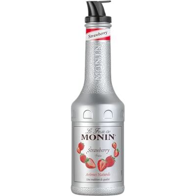 MONIN Le Fruit Erdbeere Fruchtpüree Mix 1,0 l Erdbeerpüree-Mix & Fruchtzubereitung für Cocktails, Matcha, Smoothies, Shakes und Desserts intensiv fruchtiger Geschmack MONIN Le Fruit Erdbeere Fruchtpüree Mix 1,0 l Erdbeerpüree-Mix & Fruchtzubereitung für Cocktails, Matcha, Smoothies, Shakes und Desserts intensiv fruchtiger Geschmack