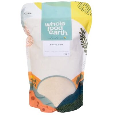 Wholefood Earth Almonds Flour 1 kg GMO Free High Fibre Source of Protein Wholefood Earth Almonds Flour 1 kg GMO Free High Fibre Source of Protein