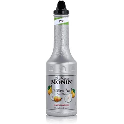 MONIN Le Fruit Williams Birne Fruchtpüree Mix 1,0 l Williams Birnen Fruchtpüree-Mix für Mixgetränke, Smoothies, Cocktails und Desserts MONIN Le Fruit Williams Birne Fruchtpüree Mix 1,0 l Williams Birnen Fruchtpüree-Mix für Mixgetränke, Smoothies, Cocktails und Desserts
