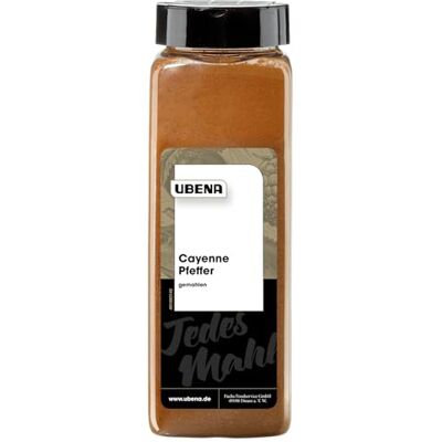 Ubena Foodservice Cayenne Pfeffer gemahlen 450 g im Gewürzstreuer Für Großverbraucher, Gastronomie und Restaurants Ubena Foodservice Cayenne Pfeffer gemahlen 450 g im Gewürzstreuer Für Großverbraucher, Gastronomie und Restaurants