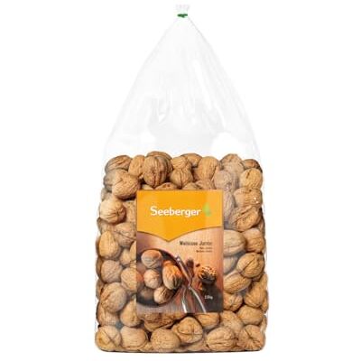 Seeberger Walnüsse Jumbo, Walnusskerne mit Schale, vegan (1 x 2,5 kg) Seeberger Walnüsse Jumbo, Walnusskerne mit Schale, vegan (1 x 2,5 kg)