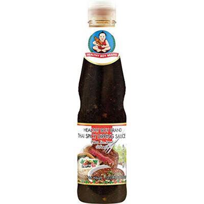 HEALTHY BOY Thai Dip-Sauce, scharf (BBQ-Geschmack, Nam Jim Jaew), 3er Pack (3 x 0.3 l) HEALTHY BOY Thai Dip-Sauce, scharf (BBQ-Geschmack, Nam Jim Jaew), 3er Pack (3 x 0.3 l)