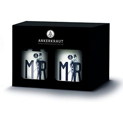 Ankerkraut Hochzeits-Box, Salz + Pfeffer als Geschenk, im Korkenglas (Mr. & Mr.) Ankerkraut Hochzeits-Box, Salz + Pfeffer als Geschenk, im Korkenglas (Mr. & Mr.)