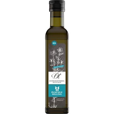 Ölmühle Solling Schwarzkümmelöl UNGEFILTERT kaltgepresst – 250ml BIO Ölmühle Solling Schwarzkümmelöl UNGEFILTERT kaltgepresst – 250ml BIO