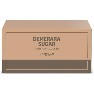 Amazon Demerara-Zuckerbeutel, 500 x 4g Amazon Demerara-Zuckerbeutel, 500 x 4g