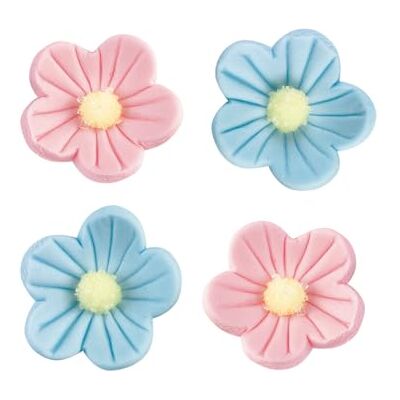Cake-Masters - Basics Blumen - 25mm - rosa-blau - Essbare Blumen Cake-Masters - Basics Blumen - 25mm - rosa-blau - Essbare Blumen