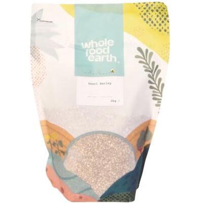 Wholefood Earth Pearl Barley GMO frei Vegan Milchfrei Ohne Zuckerzusatz, 2 kg Wholefood Earth Pearl Barley GMO frei Vegan Milchfrei Ohne Zuckerzusatz, 2 kg