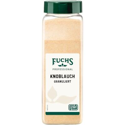 Fuchs Gewürze Knoblauch granuliert, 600 g Mit praktischem Streuaufsatz Für Großverbraucher und Gastronomie Fuchs Gewürze Knoblauch granuliert, 600 g Mit praktischem Streuaufsatz Für Großverbraucher und Gastronomie