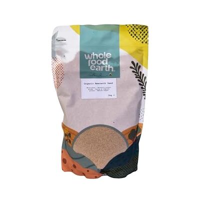Wholefood Earth Organic Amaranth Seed – 1 kg Raw Vegan GMO Free High Fibre Certified Organic Wholefood Earth Organic Amaranth Seed – 1 kg Raw Vegan GMO Free High Fibre Certified Organic