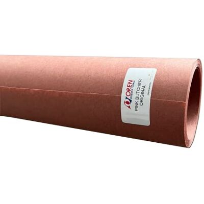 ROYAL SPICE Oren Pink Butcher Paper BBQ Kraftpapier 300m x 61cm Das ORIGINAL Butcher Papier aus USA für perfekte Grillergebnisse Saftiges Fleisch & Knusprige Kruste Metzger Papier BBQ Zubehör (40m) ROYAL SPICE Oren Pink Butcher Paper BBQ Kraftpapier 300m x 61cm Das ORIGINAL Butcher Papier aus USA für perfekte Grillergebnisse Saftiges Fleisch & Knusprige Kruste Metzger Papier BBQ Zubehör (40m)
