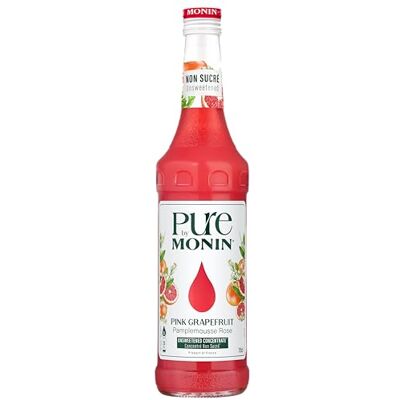 MONIN Sirup Pink Grapefruit 0,7 l Zero Zucker Pink Grapefruit Konzentrat für Cocktails, Mocktails und Softdrinks erfrischender Zitrusgeschmack MONIN Sirup Pink Grapefruit 0,7 l Zero Zucker Pink Grapefruit Konzentrat für Cocktails, Mocktails und Softdrinks erfrischender Zitrusgeschmack