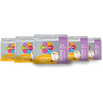 Tassimo Klassisches Frühstück, 168 g (21 Tassen), 5 Stück Tassimo Klassisches Frühstück, 168 g (21 Tassen), 5 Stück