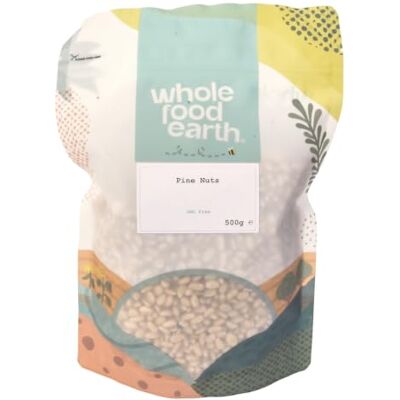 Wholefood Earth Bio Pinienkerne 500g – Vegan, Nachhaltig, Proteinreich, GMO-frei Wholefood Earth Bio Pinienkerne 500g – Vegan, Nachhaltig, Proteinreich, GMO-frei