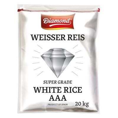 Diamond Weißer Reis, Langkornreis, für diverse Reisgerichte 1 x 20 kg Diamond Weißer Reis, Langkornreis, für diverse Reisgerichte 1 x 20 kg