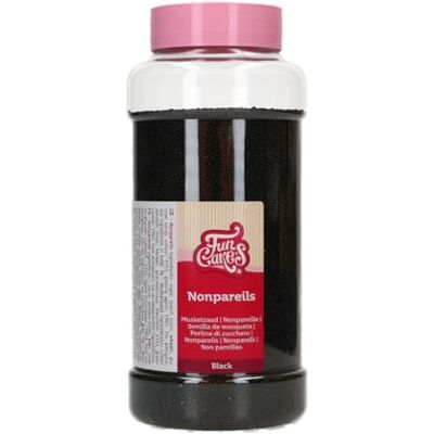 FunCakes Nonpareils Zuckerstreusel, Black, 800 g FunCakes Nonpareils Zuckerstreusel, Black, 800 g