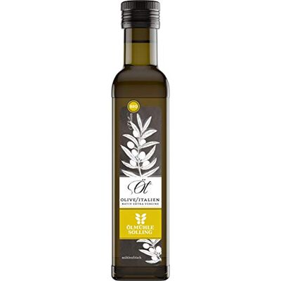 Ölmühle Solling BIO Olivenöl aus Italien Natives Olivenöl, vollmundig und fruchtig im Geschmack. Ideal für Pasta, Pizza & Salate sowie für Haut-& Haar Inhalt: 250 ml Ölmühle Solling BIO Olivenöl aus Italien Natives Olivenöl, vollmundig und fruchtig im Geschmack. Ideal für Pasta, Pizza & Salate sowie für Haut-& Haar Inhalt: 250 ml