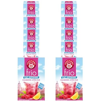 TEEKANNE frio Himbeer-Zitrone, 10er Pack (10 x 20 Teebeutel), 10 x 45 g TEEKANNE frio Himbeer-Zitrone, 10er Pack (10 x 20 Teebeutel), 10 x 45 g
