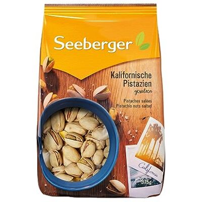 Seeberger Pistazien geröstet & gesalzen, mit Schale, vegan (7 x 375 g) Seeberger Pistazien geröstet & gesalzen, mit Schale, vegan (7 x 375 g)