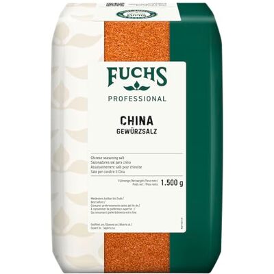 Fuchs Professional China Gewürzsalz Vielseitig einsetzbares asiatisches Gewürz Kein Salzen mehr erforderlich Profi-Qualität für Großverbraucher 1,5 kg im recyclebaren Beutel Fuchs Professional China Gewürzsalz Vielseitig einsetzbares asiatisches Gewürz Kein Salzen mehr erforderlich Profi-Qualität für Großverbraucher 1,5 kg im recyclebaren Beutel