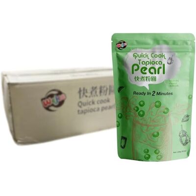 Wejee Schnellkoch Tapioka-Perlen Matcha Multipack (20 X 250 GR) Wejee Schnellkoch Tapioka-Perlen Matcha Multipack (20 X 250 GR)