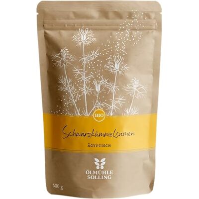 Ölmühle Solling ägyptische Schwarzkümmelsamen (ganz) nigella sativa 500g BIO Ölmühle Solling ägyptische Schwarzkümmelsamen (ganz) nigella sativa 500g BIO