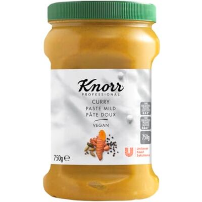 Knorr Professional Würzpaste Curry mild (natürlicher Geschmack, immer einsatzbereit) 1er Pack (1 x 750g) Knorr Professional Würzpaste Curry mild (natürlicher Geschmack, immer einsatzbereit) 1er Pack (1 x 750g)