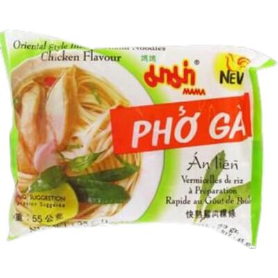 MAMA Chand Reisnudeln, Huhn, 30er Pack (30 x 55 g) Schnelle Zubereitung, original Thai-Fertiggericht, separate Würzpakete perfekt für unterwegs und Studium MAMA Chand Reisnudeln, Huhn, 30er Pack (30 x 55 g) Schnelle Zubereitung, original Thai-Fertiggericht, separate Würzpakete perfekt für unterwegs und Studium