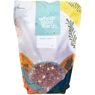 Wholefood Earth Bio-Erdnüsse GVO-frei 3kg – Vegane Proteinquelle, Natürlich ohne Zusätze Wholefood Earth Bio-Erdnüsse GVO-frei 3kg – Vegane Proteinquelle, Natürlich ohne Zusätze