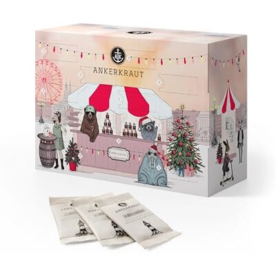 Ankerkraut "der Lütte" Adventskalender 2024, der perfekte Probier-Kalender mit 24 kleinen Gewürz-Überraschungen, 24 Türchen zum Öffnen, Gewürze-Ideen, Adventskalender für Frauen, Männer, Div. Ankerkraut "der Lütte" Adventskalender 2024, der perfekte Probier-Kalender mit 24 kleinen Gewürz-Überraschungen, 24 Türchen zum Öffnen, Gewürze-Ideen, Adventskalender für Frauen, Männer, Div.
