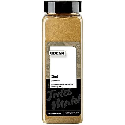 Ubena Foodservice Zimt Ceylon gemahlen 350 g im Gewürzstreuer (Cinnamomum Ceylanicum) Zimt aus Madagaskar Ubena Foodservice Zimt Ceylon gemahlen 350 g im Gewürzstreuer (Cinnamomum Ceylanicum) Zimt aus Madagaskar