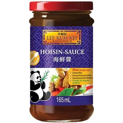 LEE KUM KEE Hoi Sin Sauce – Süßlich-pikante Sauce auf Sojabasis – 6 x 165 ml LEE KUM KEE Hoi Sin Sauce – Süßlich-pikante Sauce auf Sojabasis – 6 x 165 ml