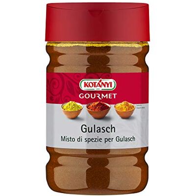 Kotanyi Gulasch Gewürz, Gulasch Gewürz für Großverbraucher und Gastronomie, ca. 575 g Kotanyi Gulasch Gewürz, Gulasch Gewürz für Großverbraucher und Gastronomie, ca. 575 g