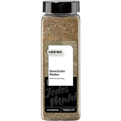 Ubena Gewürzter Pfeffer 500 g, 1er Pack (1 x 0.5 kg) Für Großverbraucher, Gastronomie und Restaurants Ubena Gewürzter Pfeffer 500 g, 1er Pack (1 x 0.5 kg) Für Großverbraucher, Gastronomie und Restaurants