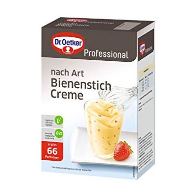 Dr. Oetker Professional Dessertcreme nach Art Bienenstich, Dessertpulver in 1 kg Packung Dr. Oetker Professional Dessertcreme nach Art Bienenstich, Dessertpulver in 1 kg Packung