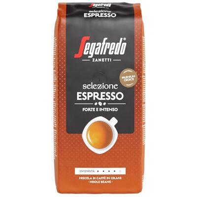 Segafredo Zanetti Selezione Espresso Ganze Bohne (1 kg Packung) Geeignet für alle italienischen Kaffeespezialitäten Mittlerer bis dunkle Röstung, starke und intensiver Geschmack Segafredo Zanetti Selezione Espresso Ganze Bohne (1 kg Packung) Geeignet für alle italienischen Kaffeespezialitäten Mittlerer bis dunkle Röstung, starke und intensiver Geschmack