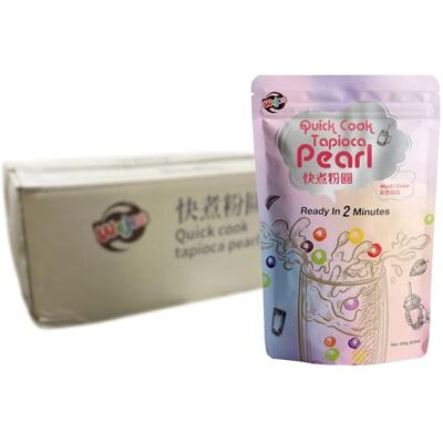 Wejee Schnellkoch Tapioka-Perlen Farbe Multipack (20 X 250 GR) Wejee Schnellkoch Tapioka-Perlen Farbe Multipack (20 X 250 GR)
