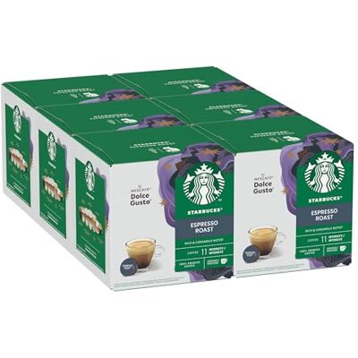 Nescafe Dolce Gusto - Starbucks Espresso Roast - Dunkelröstung - Kaffeekapseln Nescafe Dolce Gusto - Starbucks Espresso Roast - Dunkelröstung - Kaffeekapseln