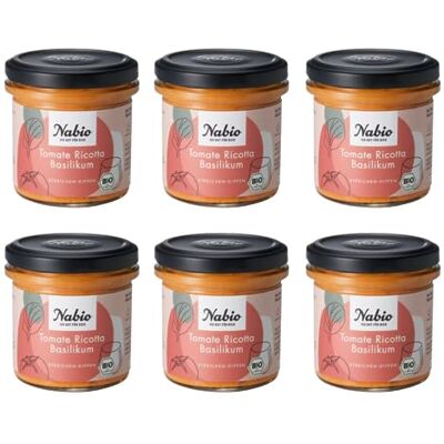 NABIO Tomate Ricotta Basilikum I vegetarisch I (6 x 135g) NABIO Tomate Ricotta Basilikum I vegetarisch I (6 x 135g)