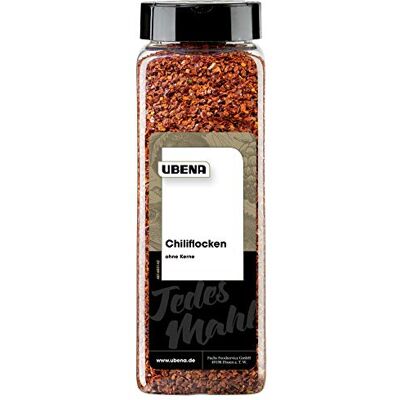 Ubena Foodservice Chiliflocken 350 g im großen Gewürzstreuer Für Großverbraucher, Gastronomie und Restaurants Ubena Foodservice Chiliflocken 350 g im großen Gewürzstreuer Für Großverbraucher, Gastronomie und Restaurants