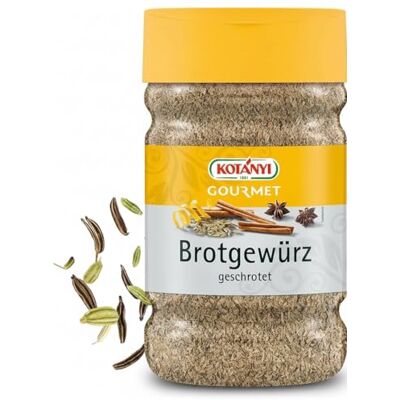 Kotanyi KOTÁNYI Brotgewürz Für jede Art von Brot Mit Koriander, Kümmel & Fenchel Brot Backen Zubehör für Sauerteig, Brötchen & mehr Großpackung 1200 ccm, ca. 560 g Kotanyi KOTÁNYI Brotgewürz Für jede Art von Brot Mit Koriander, Kümmel & Fenchel Brot Backen Zubehör für Sauerteig, Brötchen & mehr Großpackung 1200 ccm, ca. 560 g
