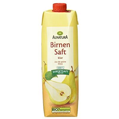 Alnatura Bio Birnensaft, klar, 6er Pack (6 x 1 kg) Alnatura Bio Birnensaft, klar, 6er Pack (6 x 1 kg)