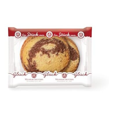 WILHELM GRUYTERS GMBH Gruyters Heidesand Mürbegebäck 60 x 2 Stück einzeln verpackt Marmorierte Kekse Portionsgebäck zu Kaffee und Tee WILHELM GRUYTERS GMBH Gruyters Heidesand Mürbegebäck 60 x 2 Stück einzeln verpackt Marmorierte Kekse Portionsgebäck zu Kaffee und Tee