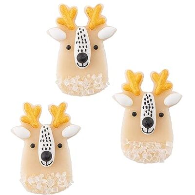 Günthart 36 Stück Marzipan Elch "Rudi", perfekt zum Verschenken, Vernaschen und Dekorieren geeignet, anlässlich zur Winterzeit Günthart 36 Stück Marzipan Elch "Rudi", perfekt zum Verschenken, Vernaschen und Dekorieren geeignet, anlässlich zur Winterzeit