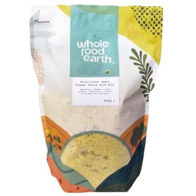 Wholefood Earth Nährstoffflocken 500g mit B12 Milchfrei GMO frei Vegan Wholefood Earth Nährstoffflocken 500g mit B12 Milchfrei GMO frei Vegan