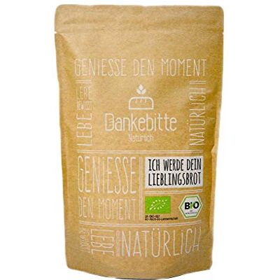 Dankebitte Natürlich. Mischbrot Landbrot Bio Brotbackmischung Buttermilchbrot Anno 1925" ca. 830g Brot Dankebitte Natürlich. Mischbrot Landbrot Bio Brotbackmischung Buttermilchbrot Anno 1925" ca. 830g Brot